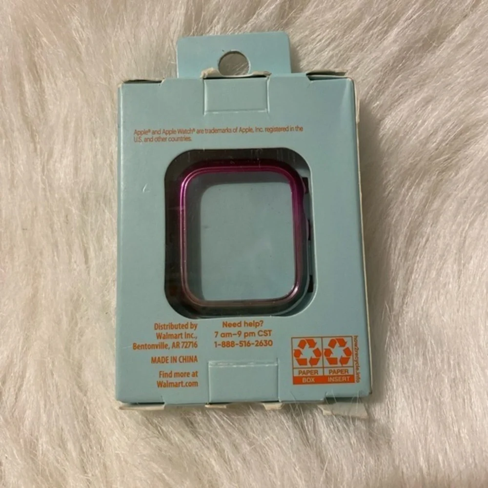 Protect Onn. Apple Watch 44mm Protective Bumper‎ Case Pink Ombre